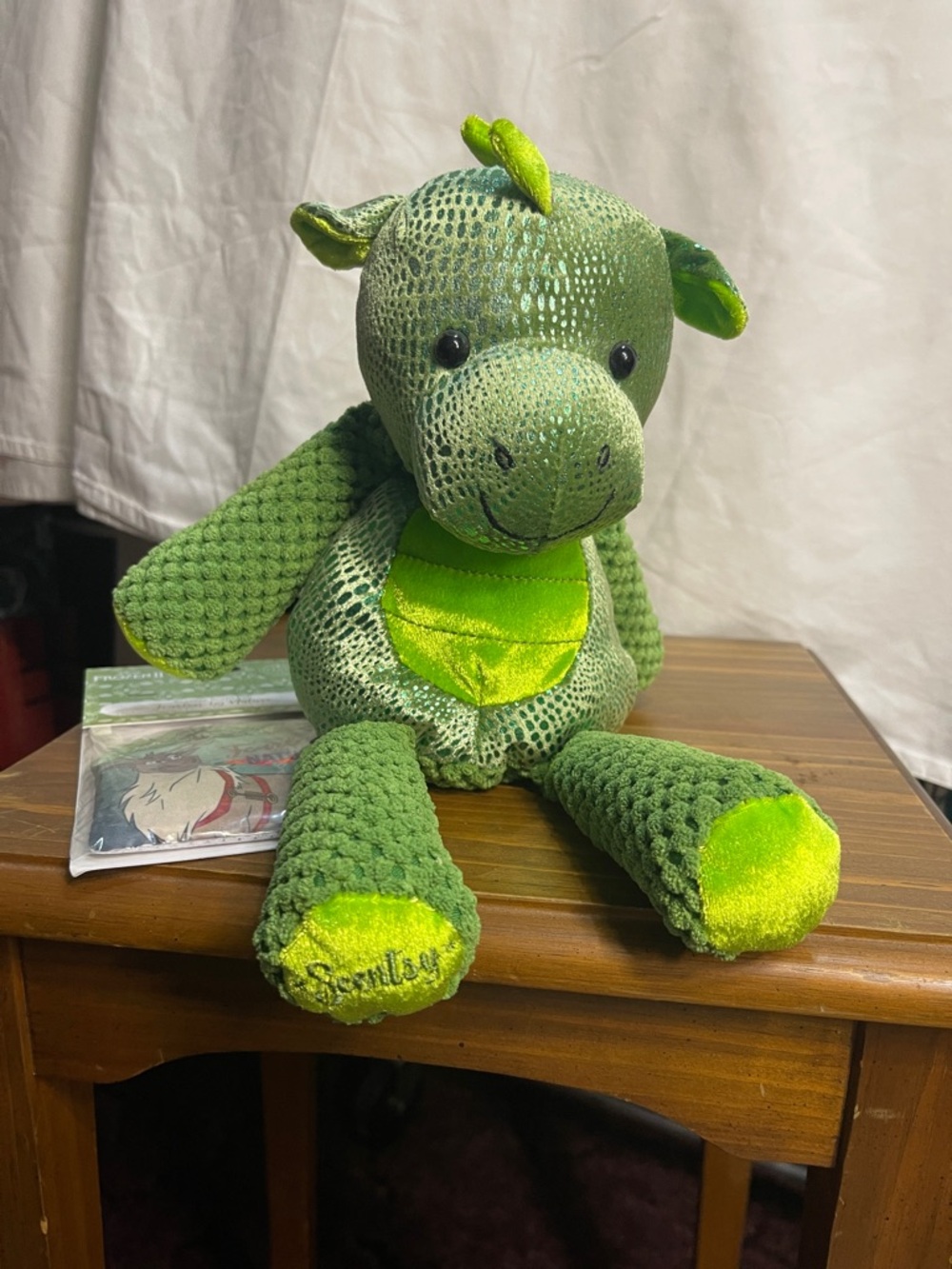 Scentsy Scout the Dragon Buddy Comes with Scent Pak No Box